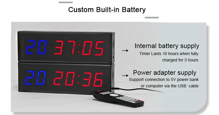 digital timer clock for gym