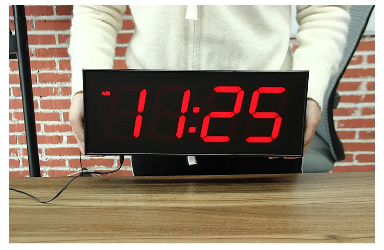 digital wall clock