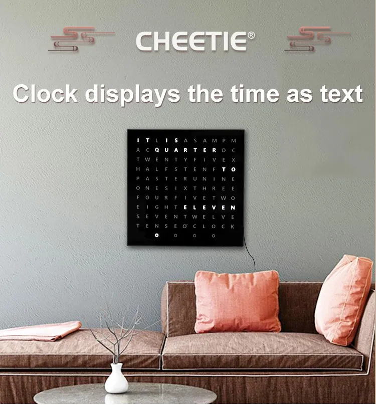 text display clock 1 text display clock 1