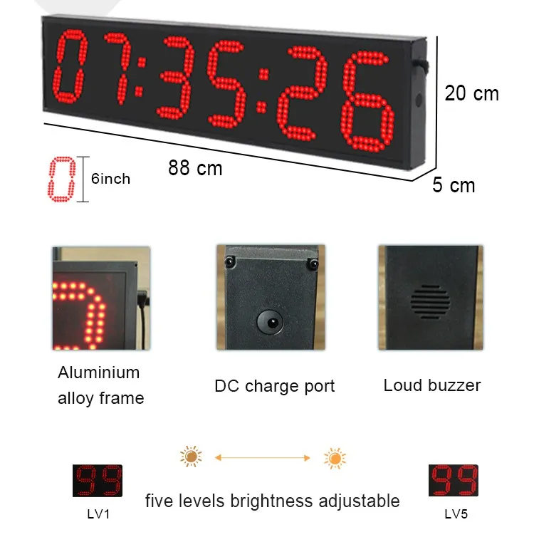 led marathon clock (2)