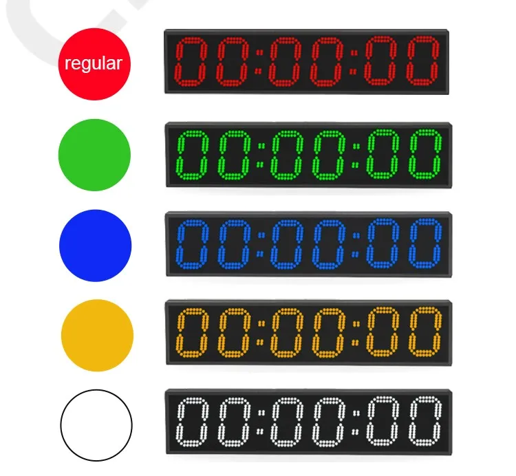 double sided running timer clock double sided running timer clock